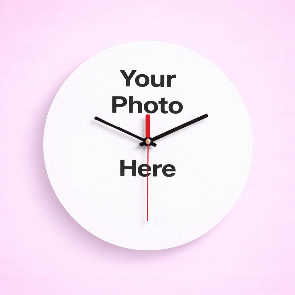 Custom Photo Clocks (Round-20cm)